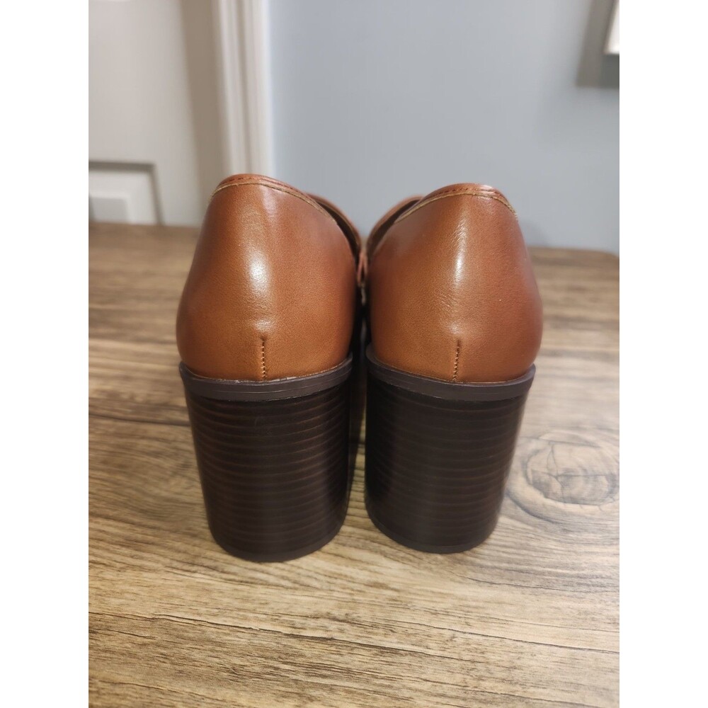 Lauren Blakwell "Neil Cognac Pumps Women's Size 10 Medium - Picture 13 of 16